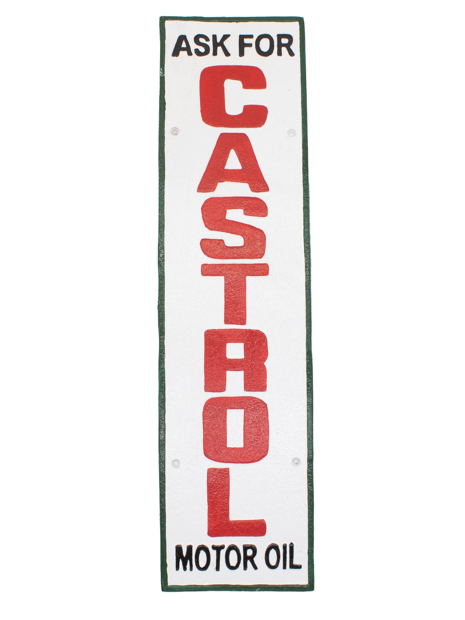 Ask for Castrol motoroil - Cast Iron