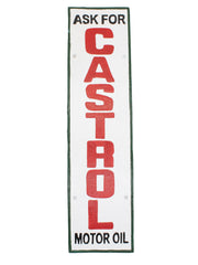 Ask for Castrol motoroil - Cast Iron