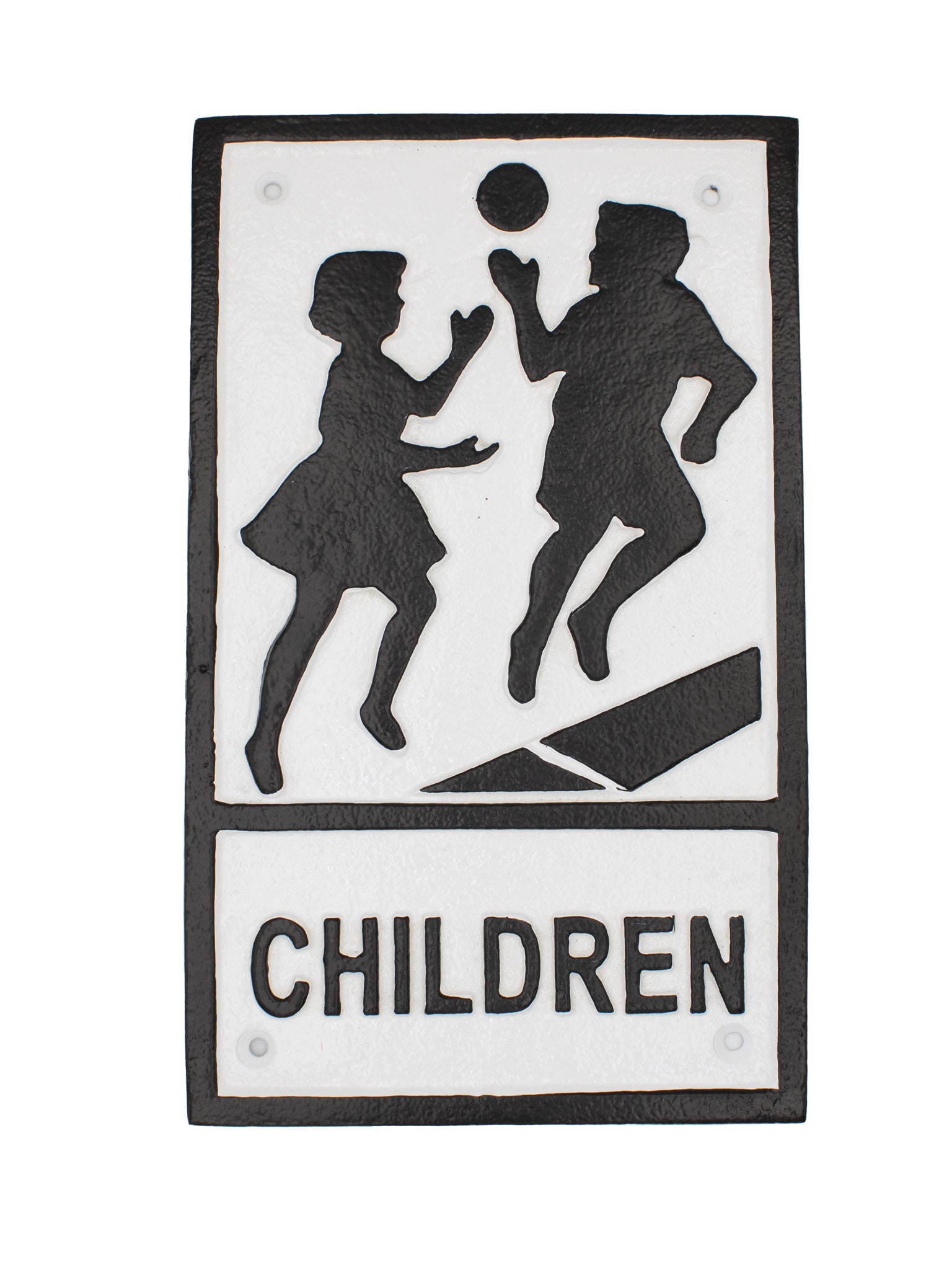 Playing Children - Cast Iron