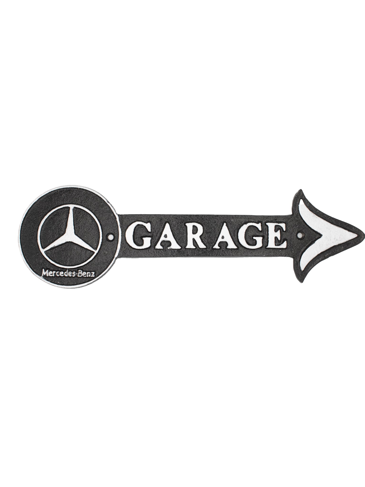 Mercedes Garage - Cast Iron