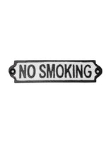 No Smoking - Cast Iron