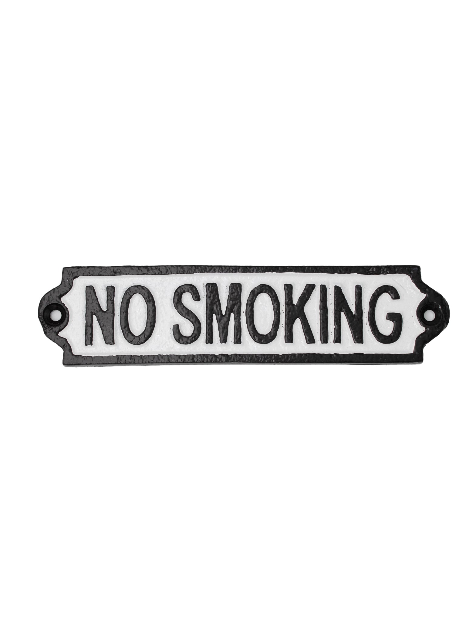 No Smoking - Cast Iron